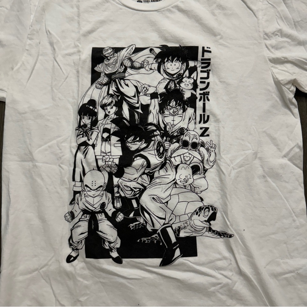 Bundle Lot of 2 Anime Dragon Ball Z Graphic Shirts Size Large - Picture 3 of 12